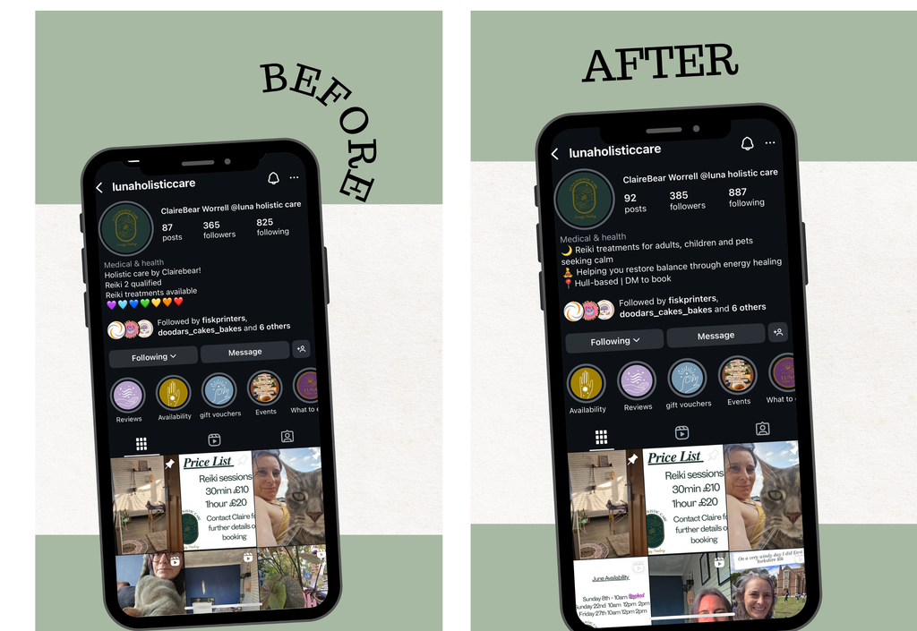 Instagram Bio Optimization